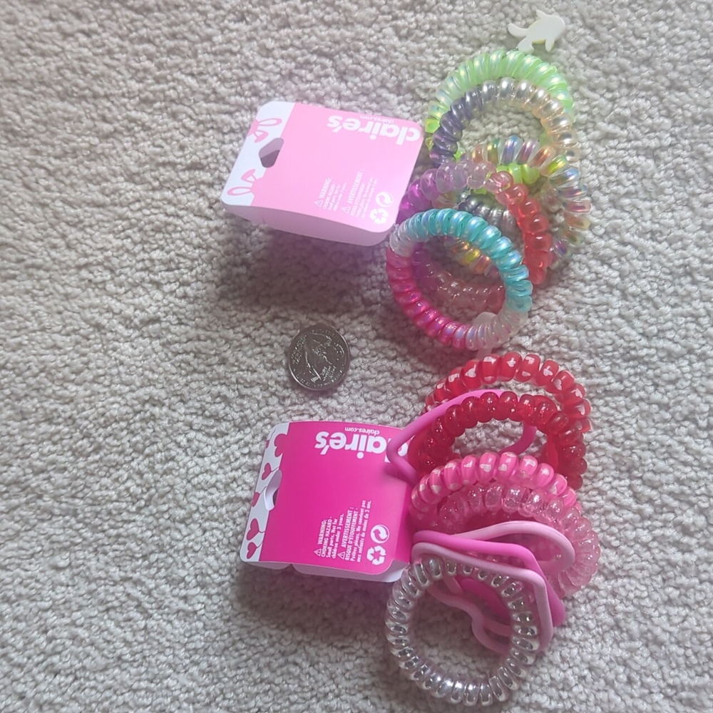 Claire's hair ties